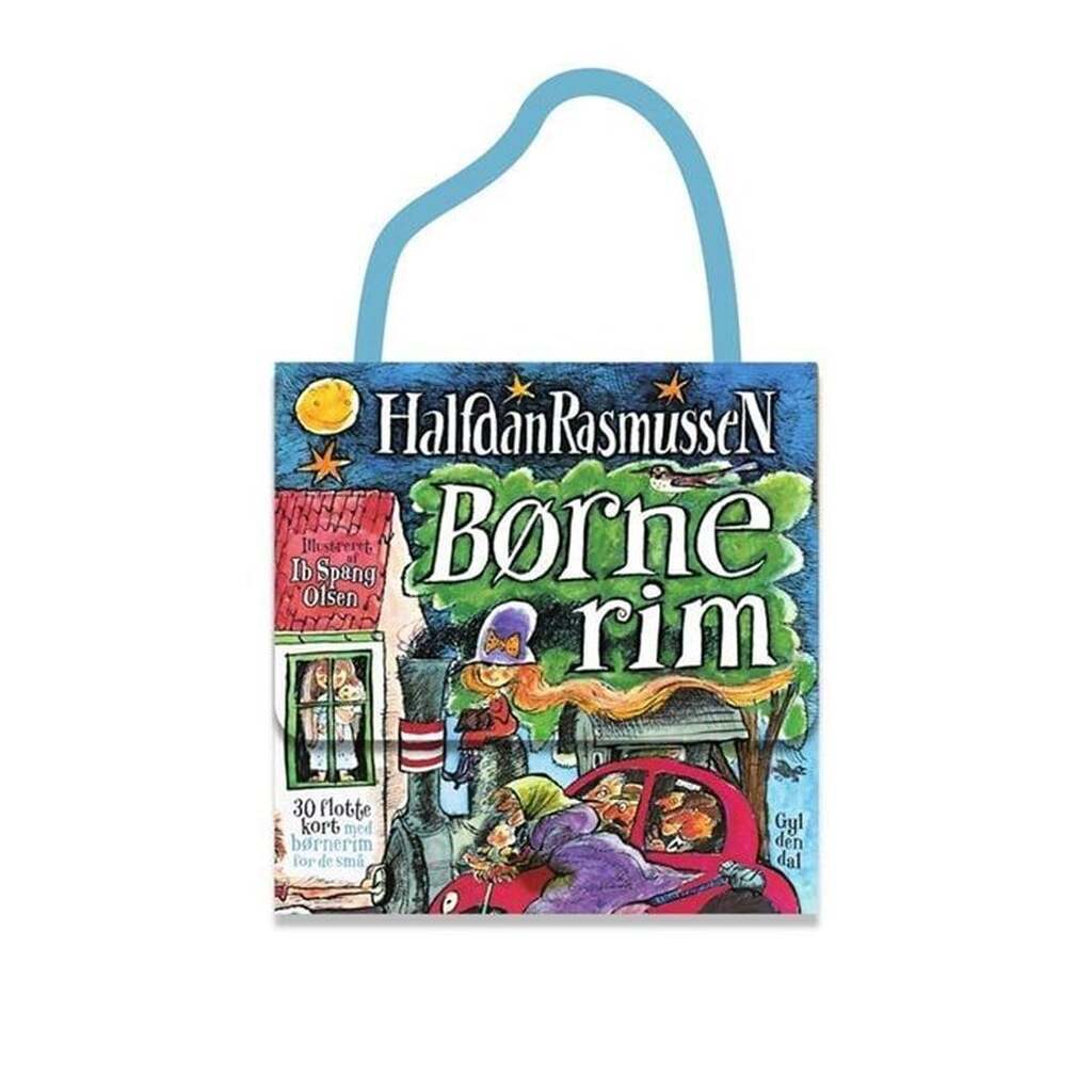 Børnerim - kuffert - Børnebog - Hardcover