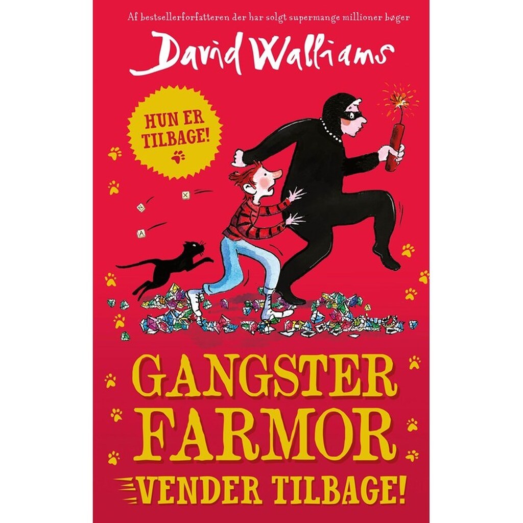 Gangster Farmor venter tilbage - Børnebog - Hardcover