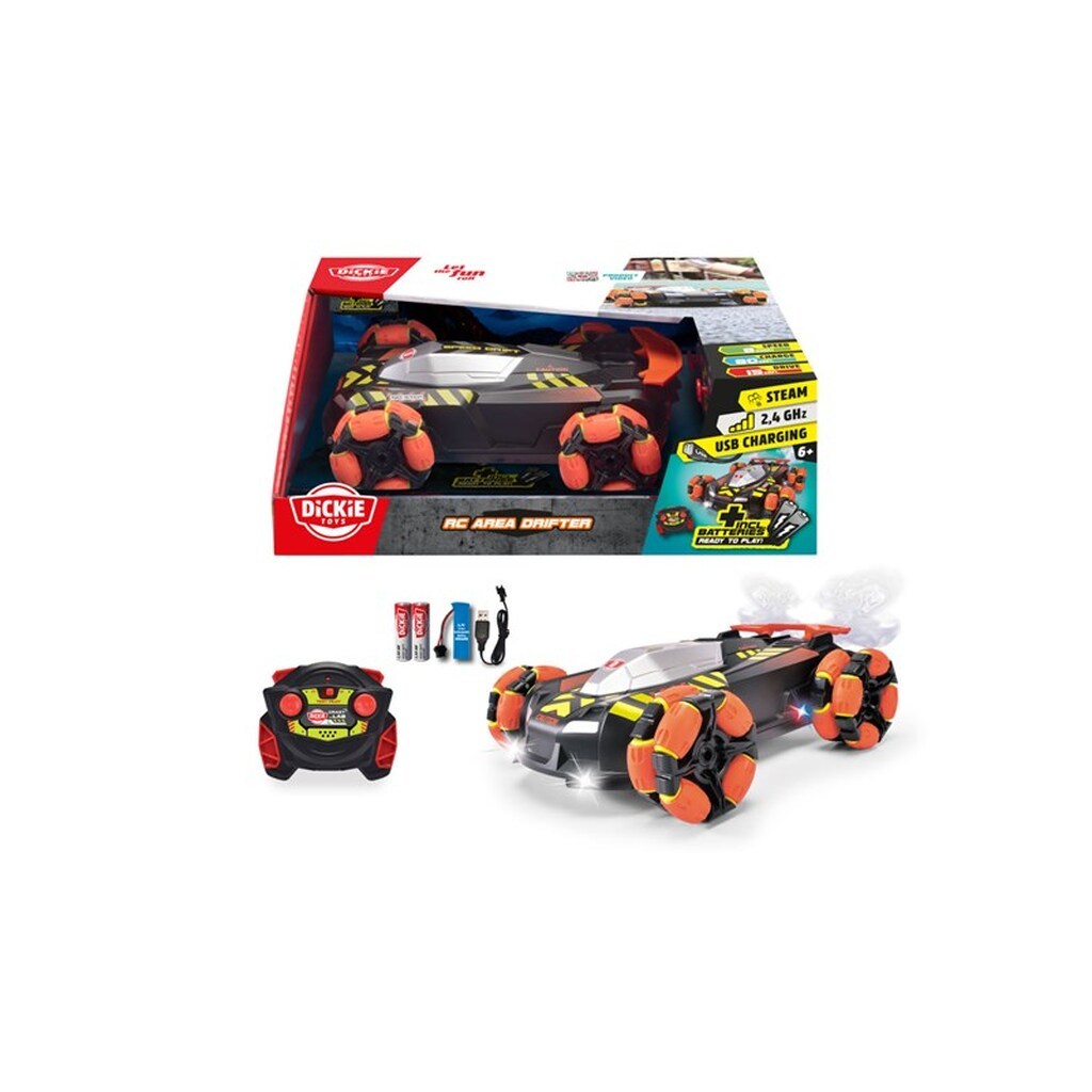 Dickie Area Drifter Radiostyret Bil, 25 cm