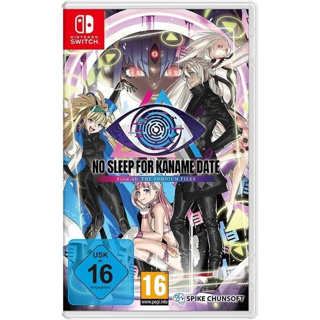 No Sleep for Kaname Date - From AI: The Somnium Files - Nintendo Switch - Action/Adventure
