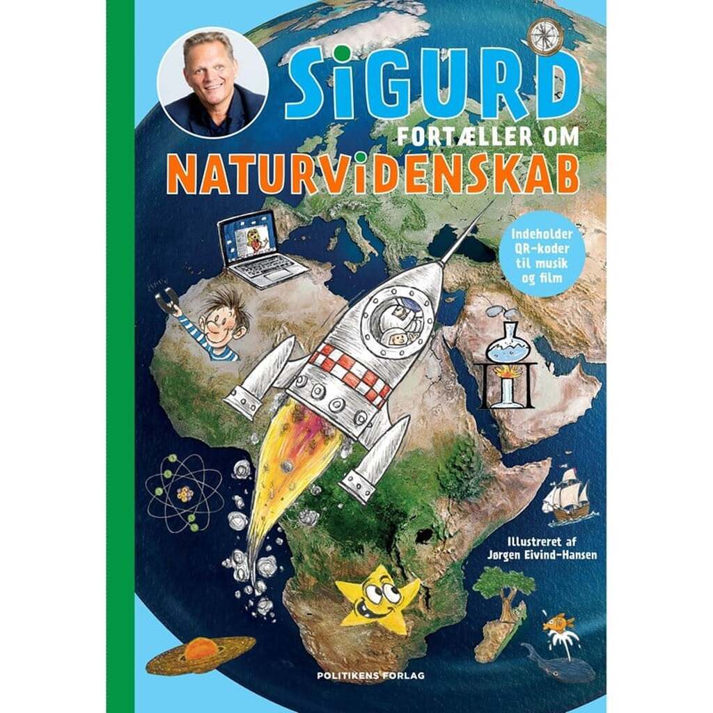 Sigurd fortæller om naturvidenskab - Børnebog - Hardback