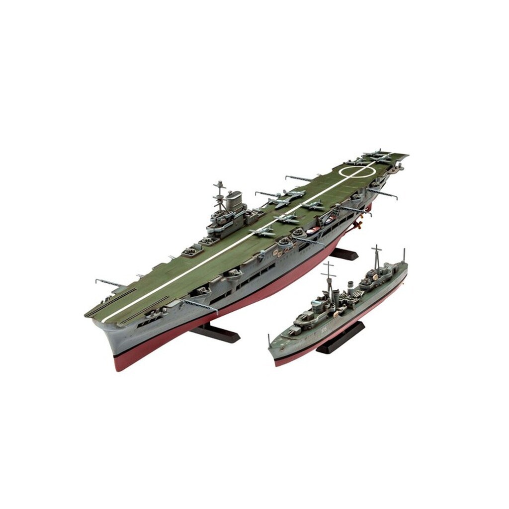 Revell HMS Ark Royal &amp; Tribal Class Destoyer