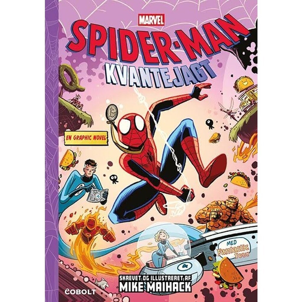 Spider-Man 2: Kvantejagt - Børnebog - Hardcover