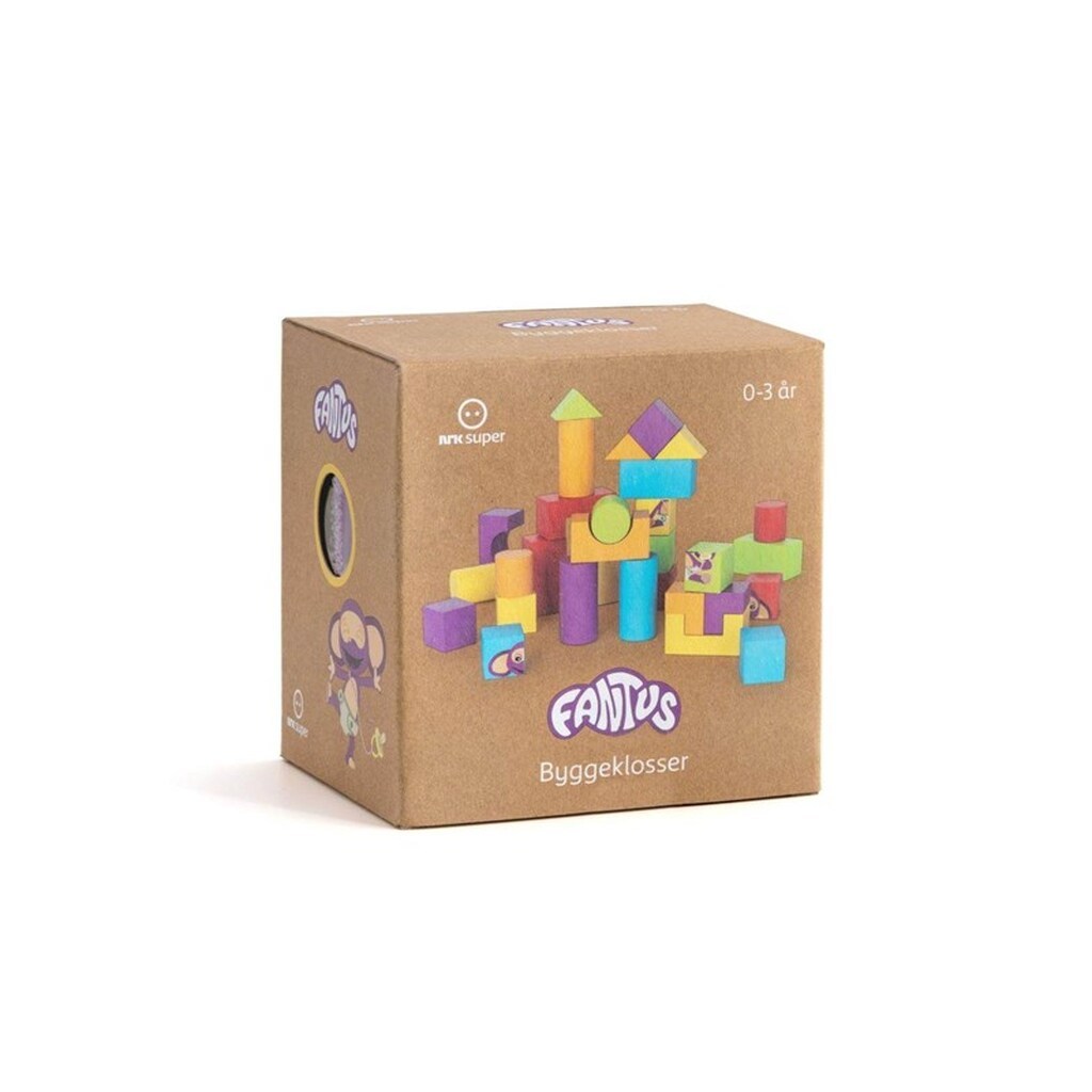 Fantorangen &amp; Fantus  BYGGEKLODSER I TRÆ 30 DELE