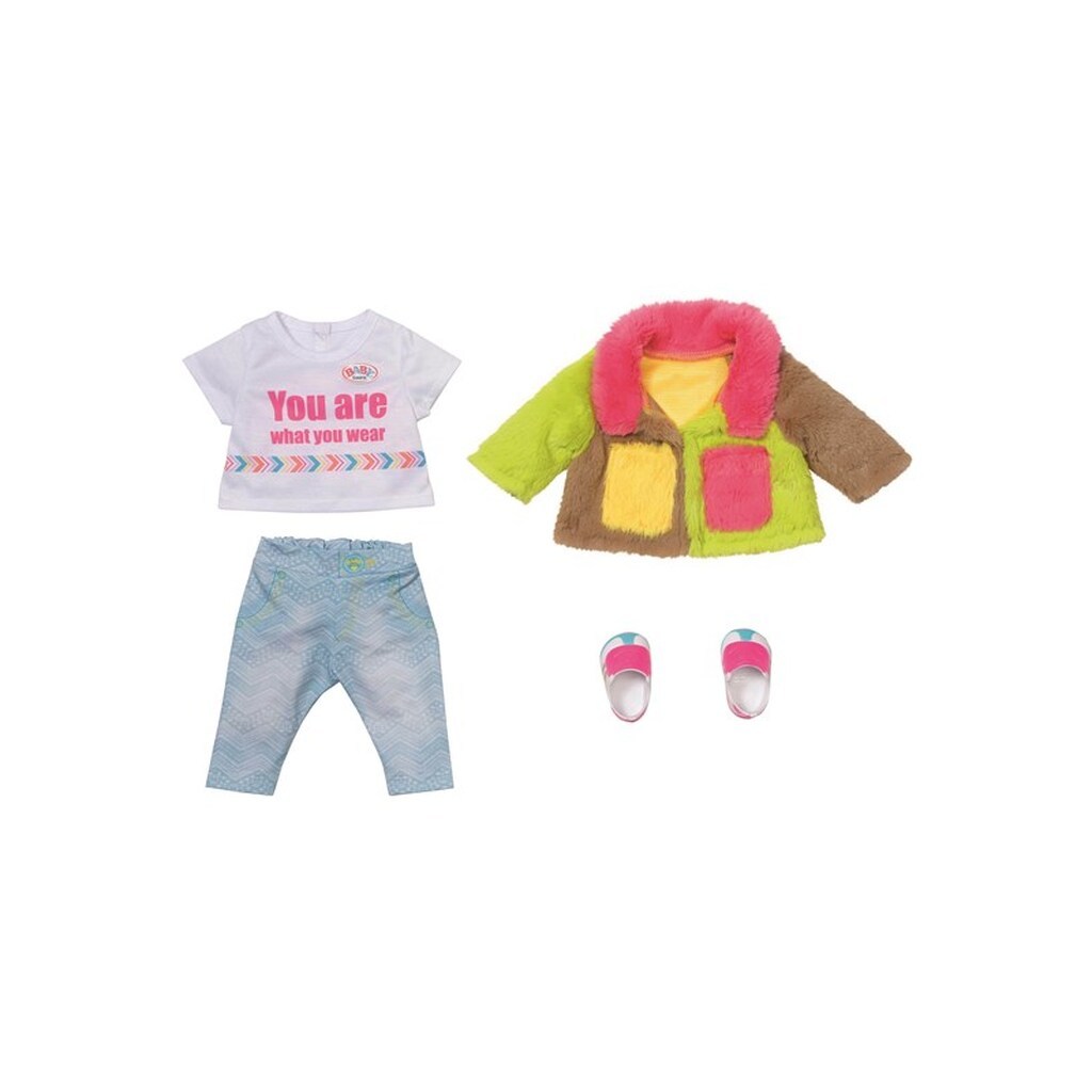 Baby Born BABY born Luksus Sæt med Farverig Jakke