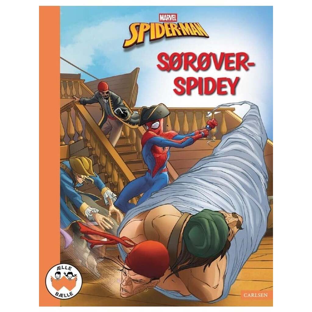 Sørøver-Spidey - Børnebog - Hardcover