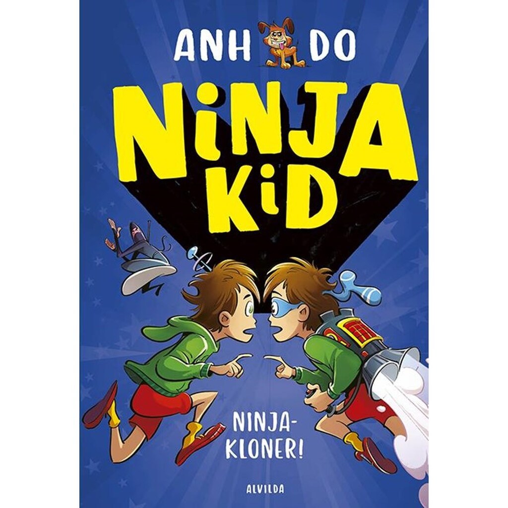 Ninja Kid 5: Ninjakloner! - Børnebog - Hardcover