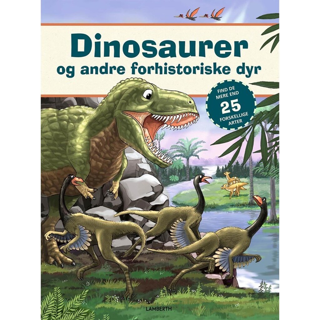 Dinosaurer og andre forhistoriske dyr - Børnebog - Papbog
