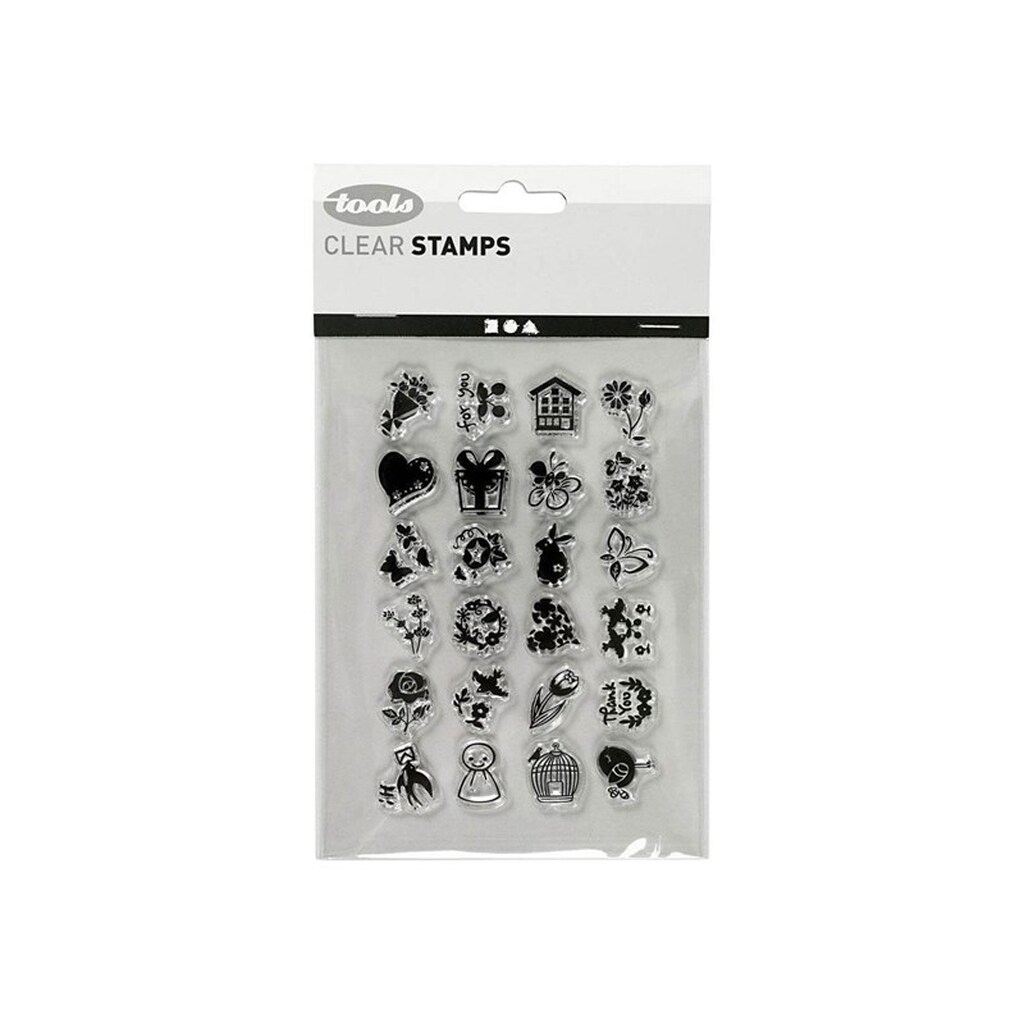 Creativ Company - Silicone Stamps Little Sweet Greetings 1 Sheet