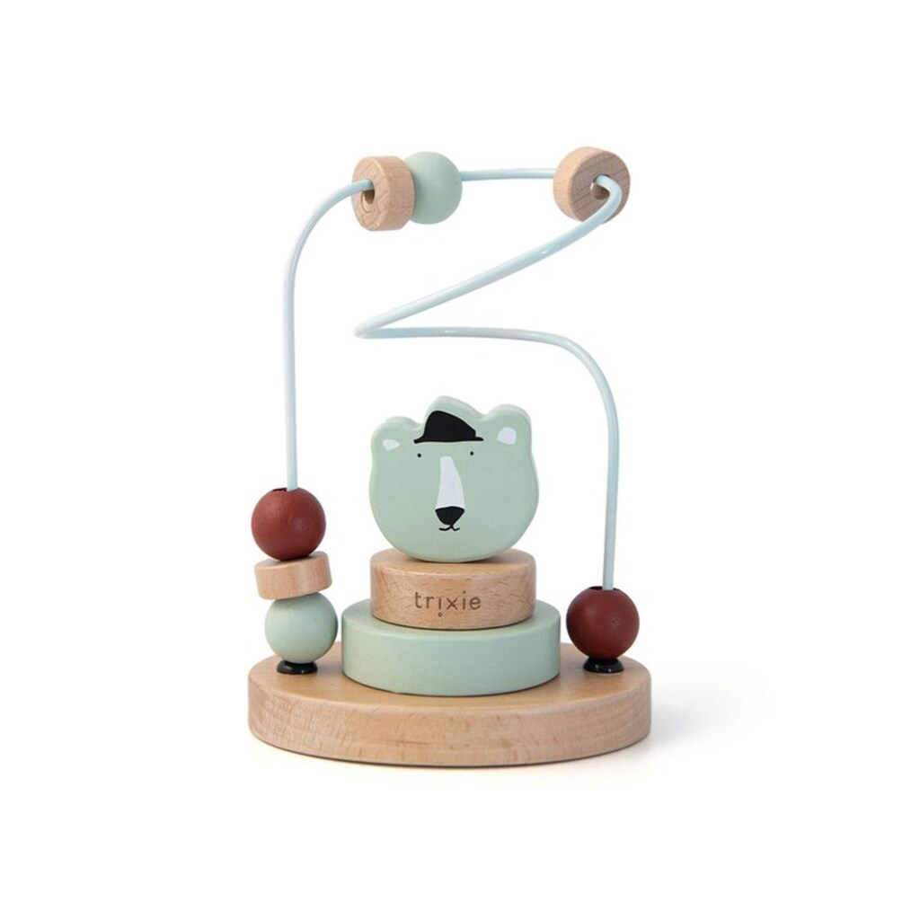Trixie Baby Wooden Motor Spiral - Mr. Polar Bear