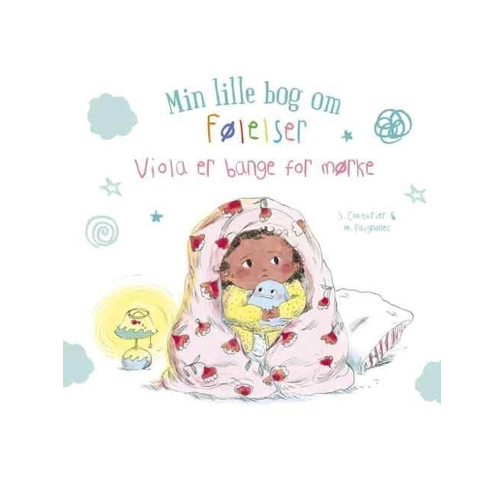 Min lille bog om følelser: Viola er bange for mørk - Børnebog - Hardback