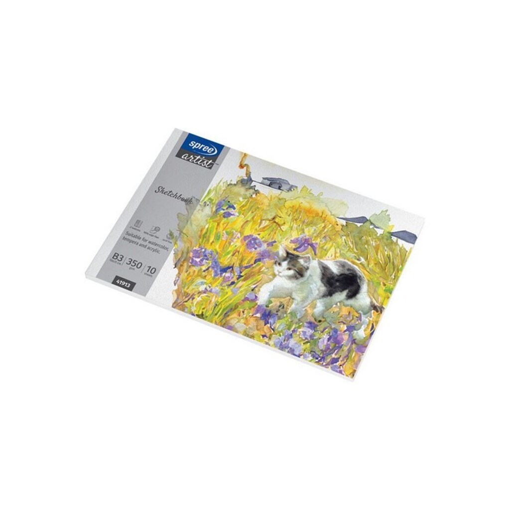 SPREE Tegneblok 350g. 10 ark. B3 500*350mm.