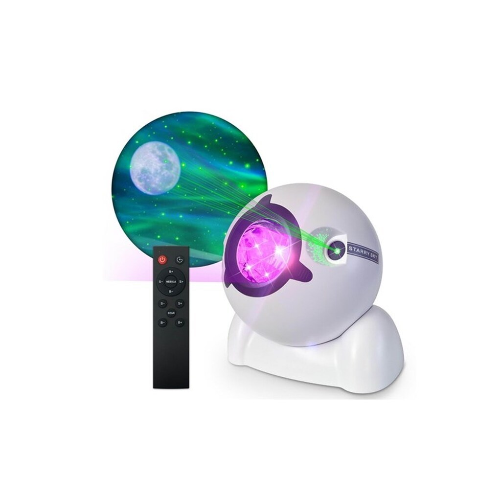 Music Nordic lights stars projector