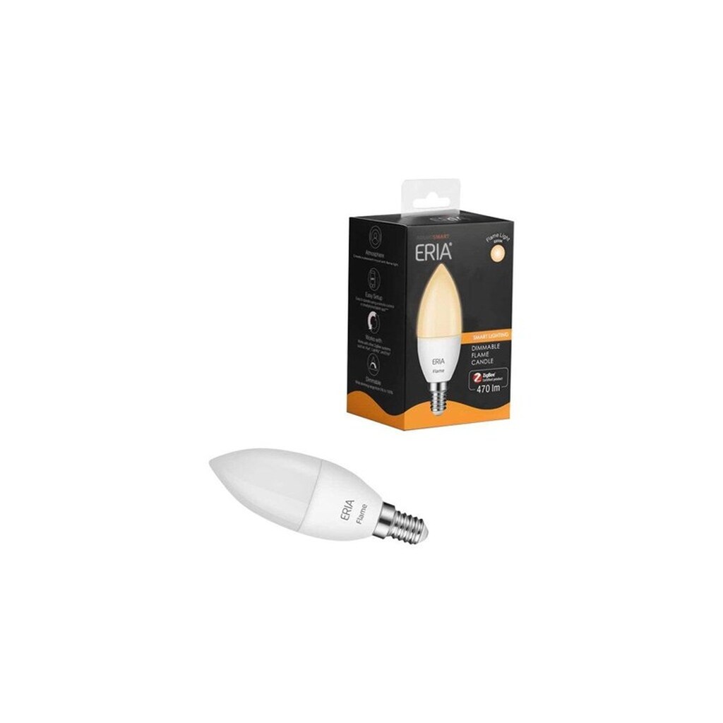 Adurosmart E14 Flame Bulb 2200k Gulligt lys Zigbee