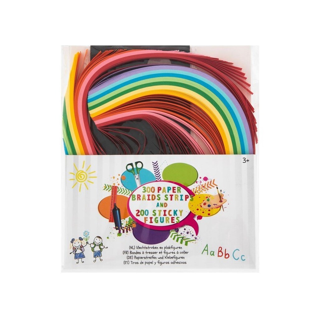 Grafix - Braided Strips and Shapes 500pcs.