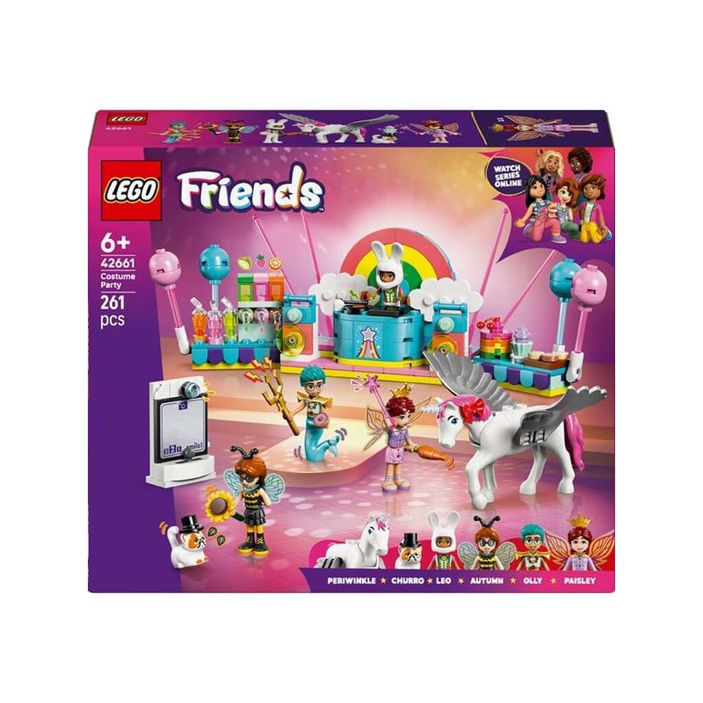LEGO Friends 42661 Udklædningsfest med enhjørning og fe