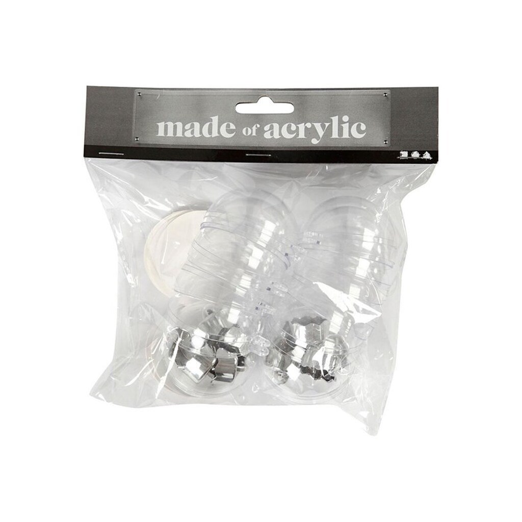 Creativ Company - Deco Balls Transparent 5cm 10 pcs.