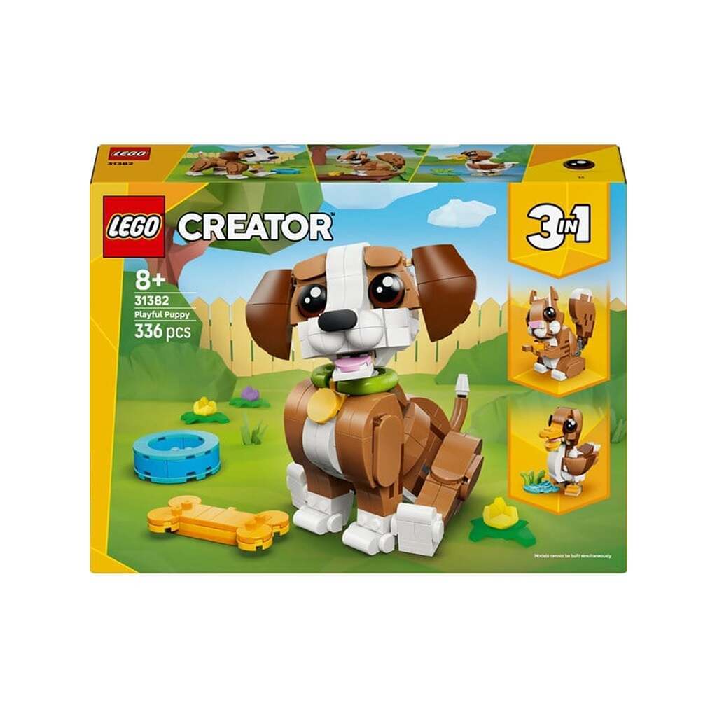 LEGO Creator 31382 Søde dyr: Legesyg hundehvalp