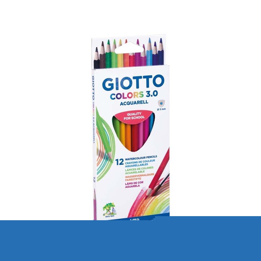 Giotto Colors 3.0 Aquarell 12 pcs