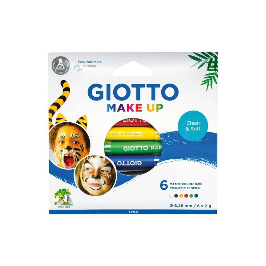 Giotto Make Up Pencils Classic 6 pcs BL