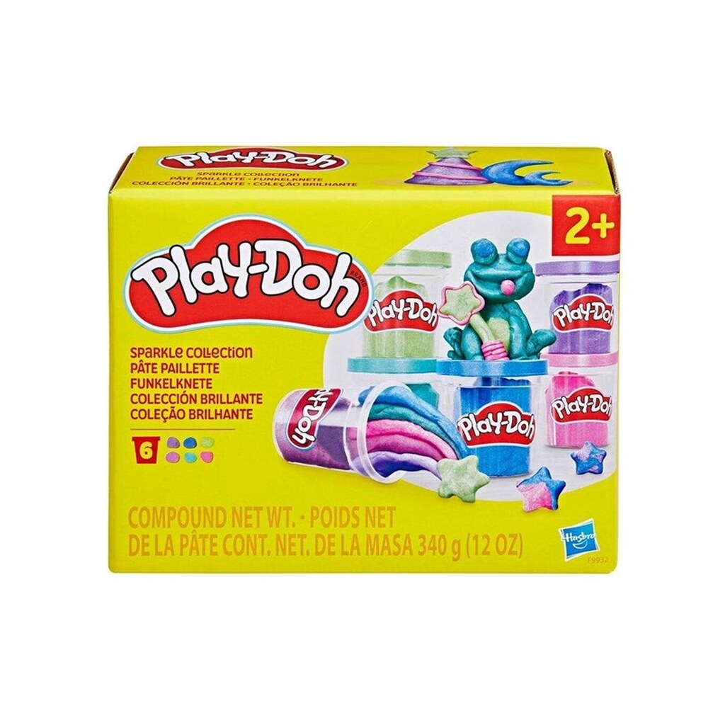 Play-Doh Sparkle Collection 6 Pack 340G