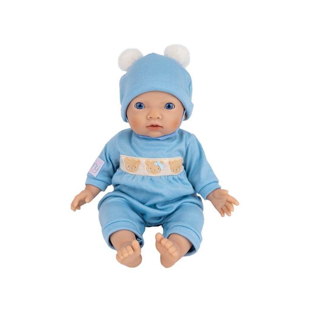 Tiny Treasures Min Første dukke, 36cm, Blå