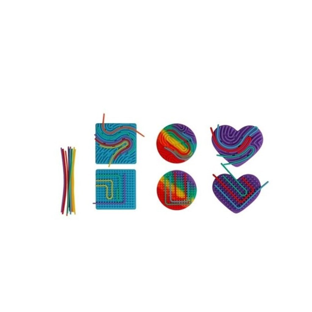 Hipo Fingerprint Maze round/heart/square - assorted