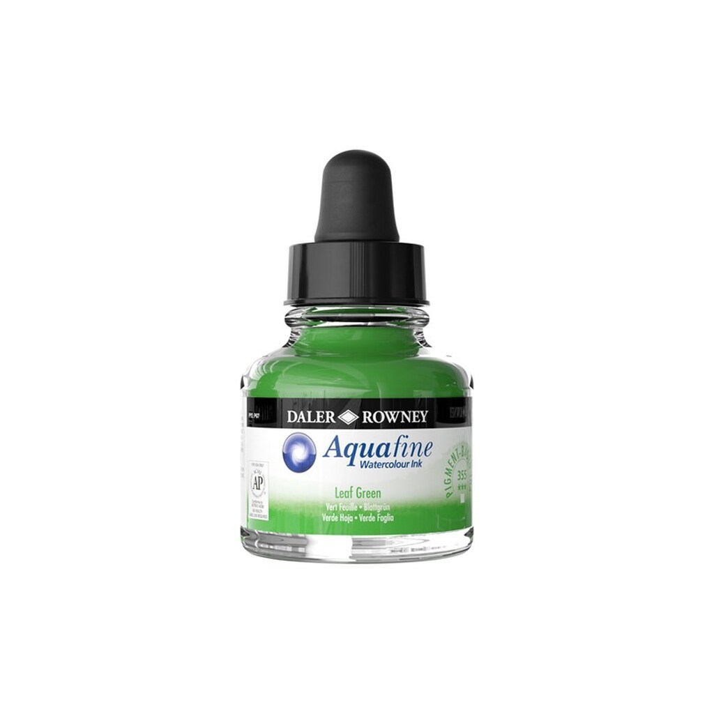 Daler-Rowney Aquafine 29.5 ml Ink Leaf Green