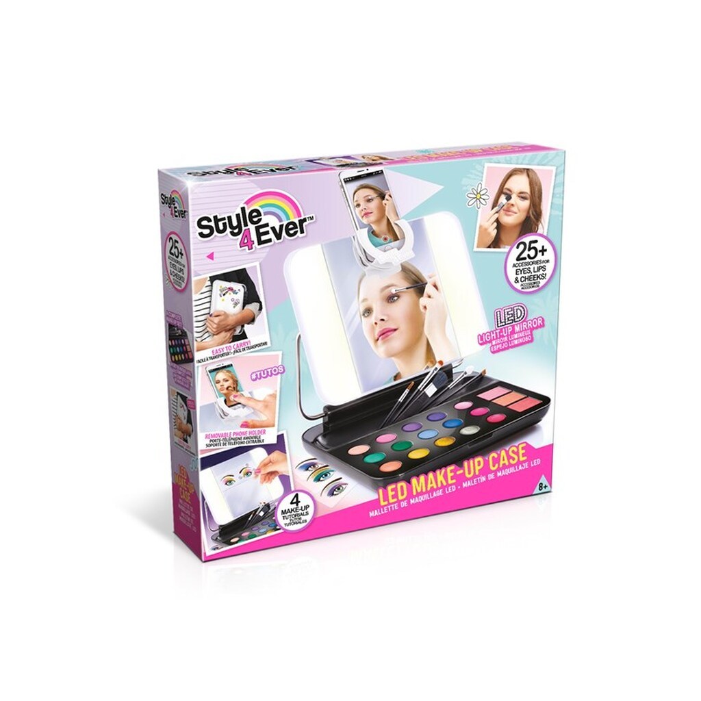 Style 4 Ever Makeup Etui med LED-lys