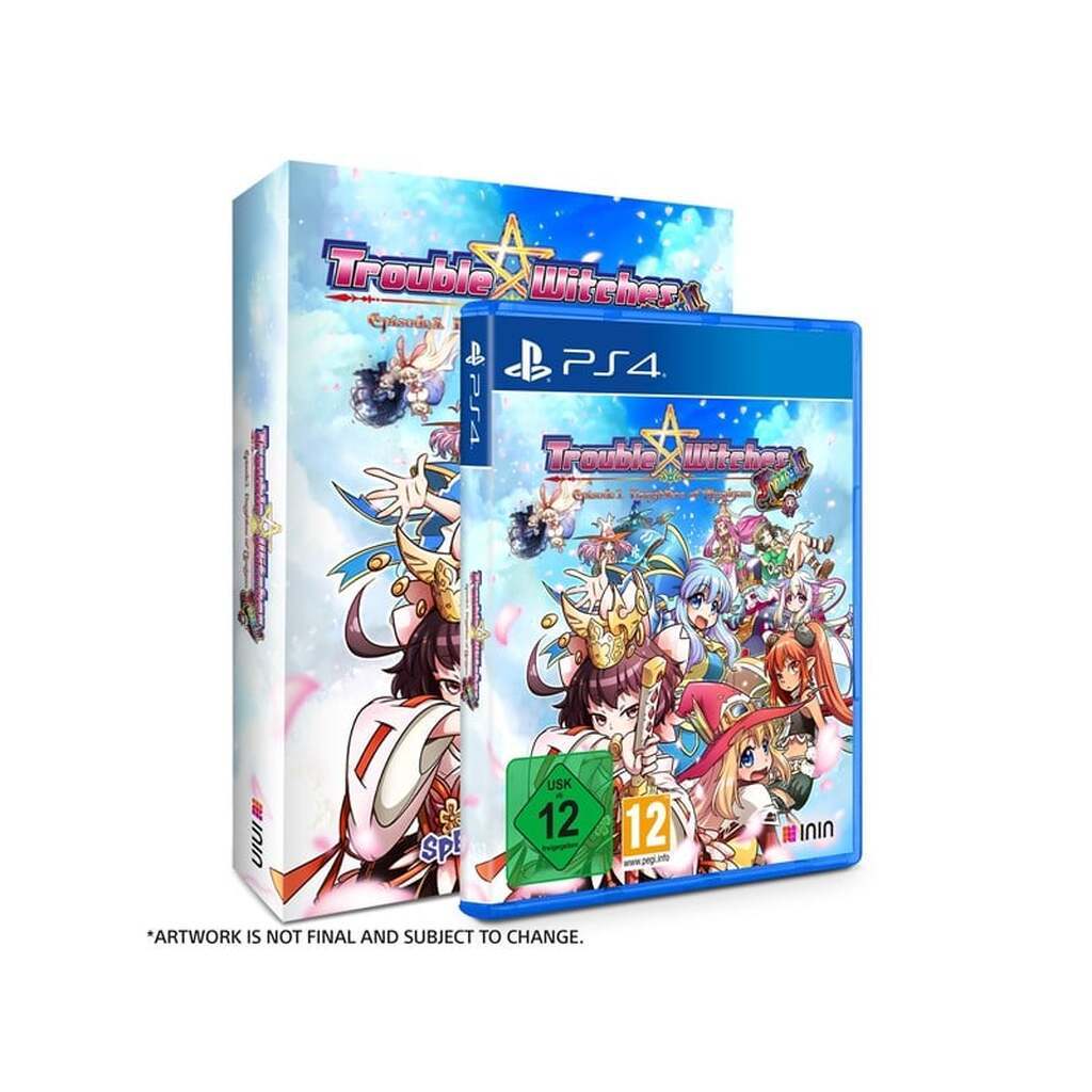 Trouble Witches Final! Episode 01: Daughters of Amalgam - Sony PlayStation 4 - Shoot 'em up