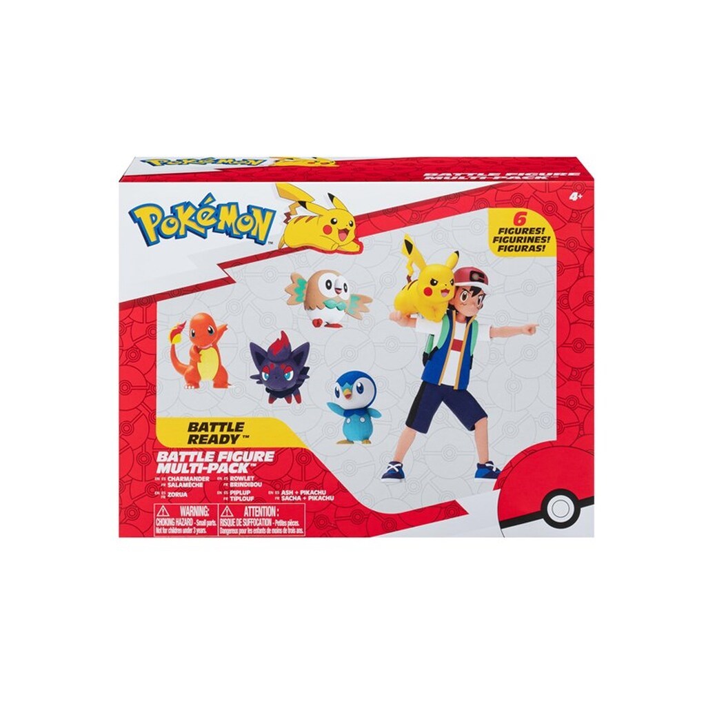 Pokemon Battle Figure Multi-Pack - 6 figures