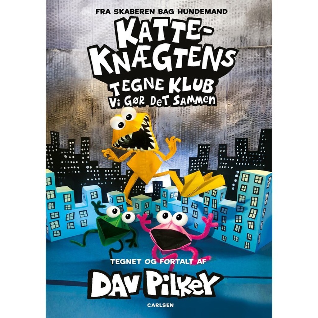 Katte-Knægtens Tegneklub (4) Vi gør det sammen - Børnebog - Hardcover