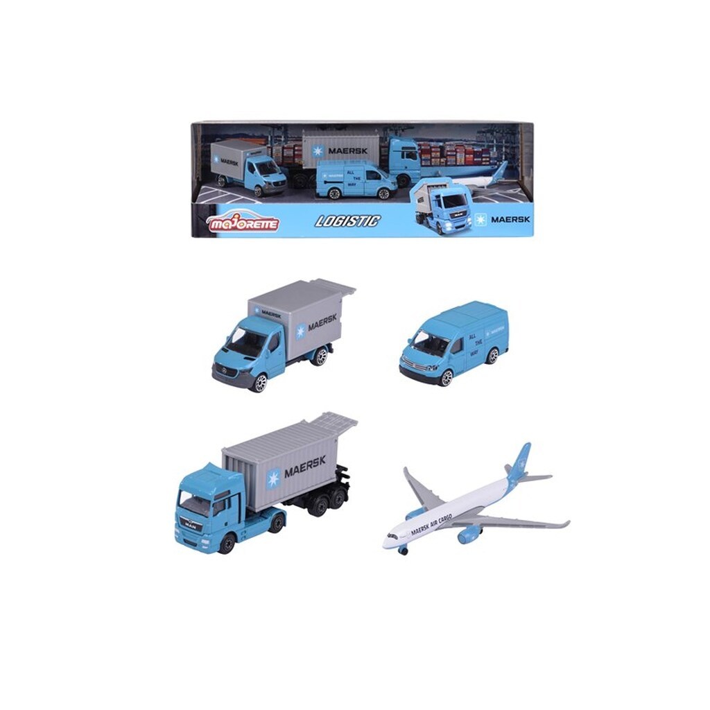 Majorette Maersk 4-Pack Gaveæske