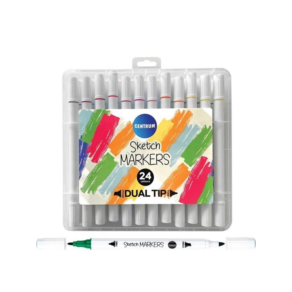 CENTRUM TWIN MARKERS 24 stk. etui