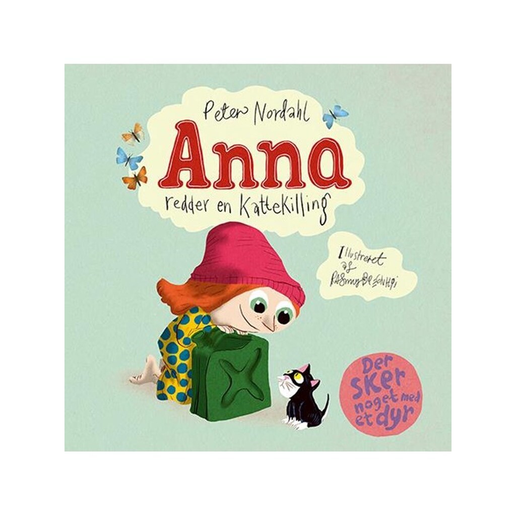 Anna redder en kattekilling - Børnebog - Hardcover