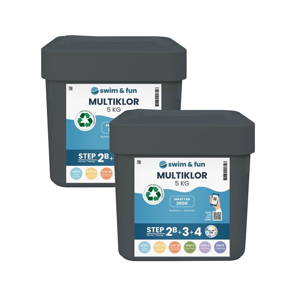 Swim &amp; Fun MultiKlor Maxi Tab 200G 10 kg