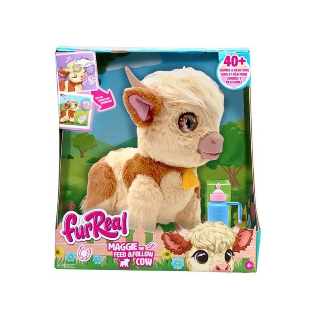 FurReal Maggie The Feed &amp; Follow Cow