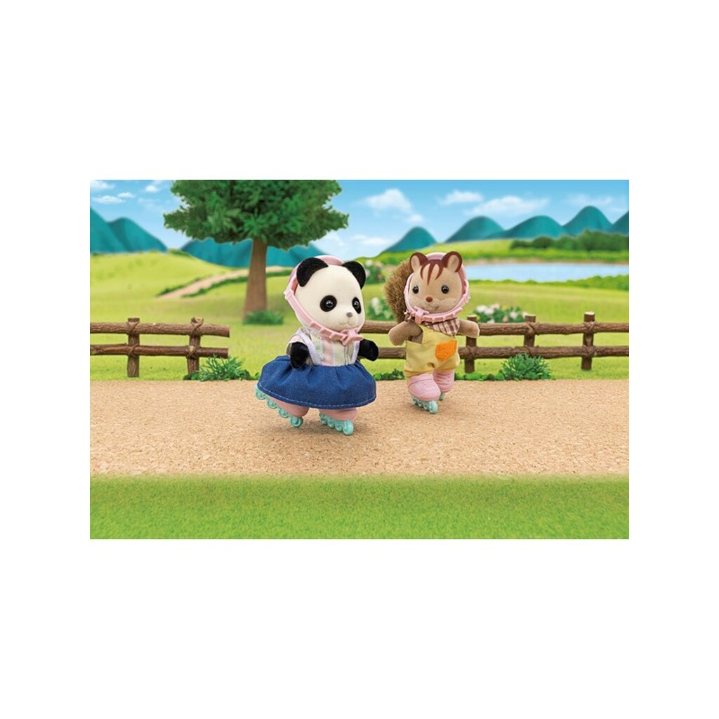 Sylvanian Families Cykel og Rulleskøjte legesæt med figur
