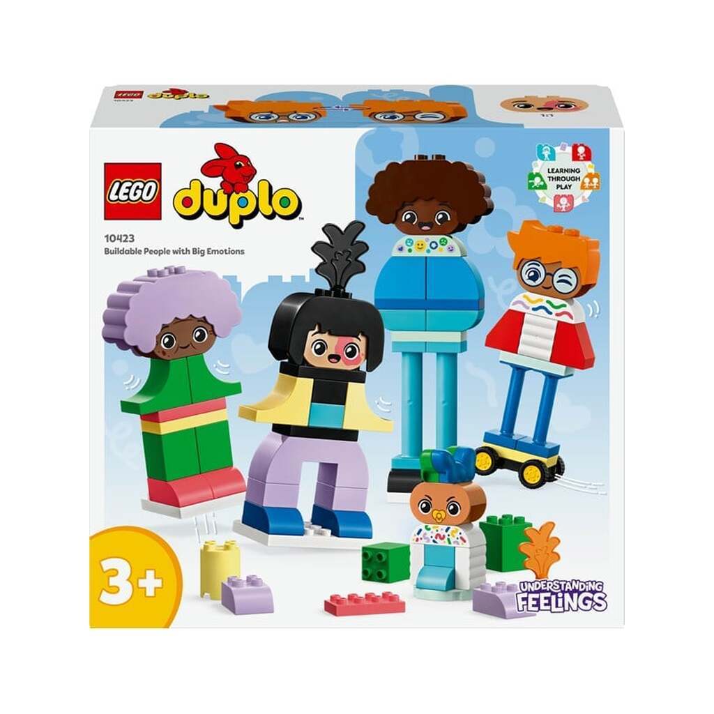 LEGO DUPLO 10423 Byg selv-personer med store følelser