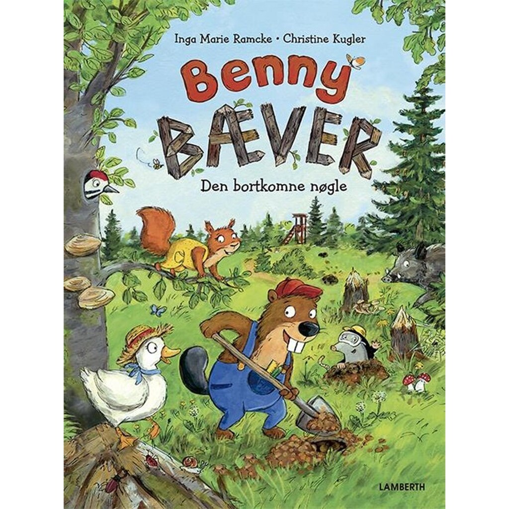 Benny Bæver - Børnebog - hardcover
