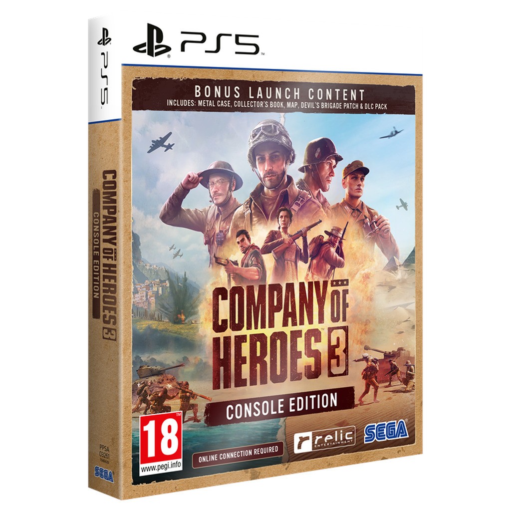 Company of Heroes 3 - Console Edition (Steelbook) - Sony PlayStation 5 - Strategi