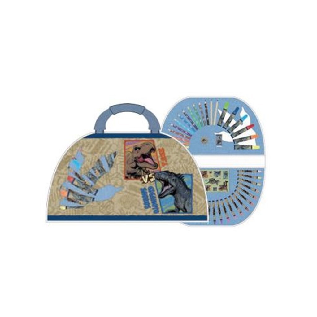 Undercover - Coloring case Jurrasic World 51 pcs.