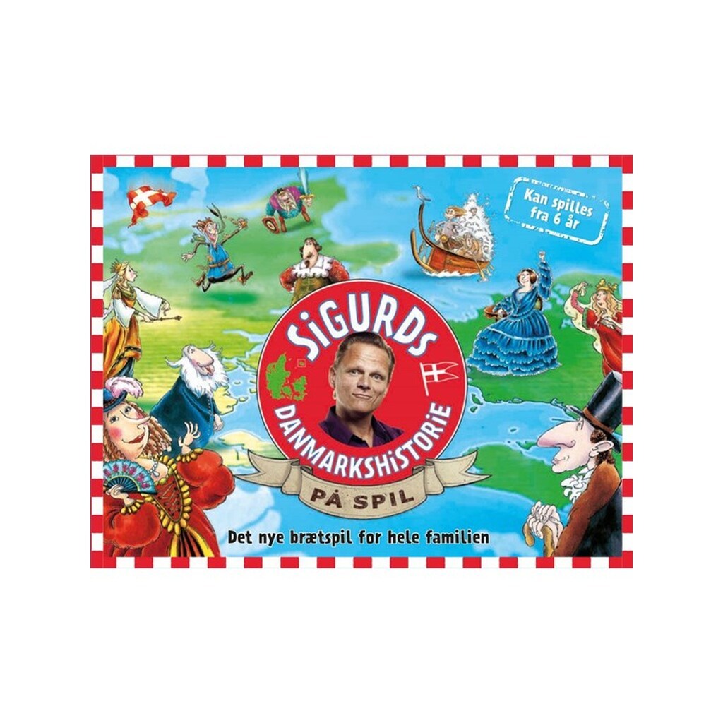 Politikens Forlag Sigurds Danmarkshistorie på spil