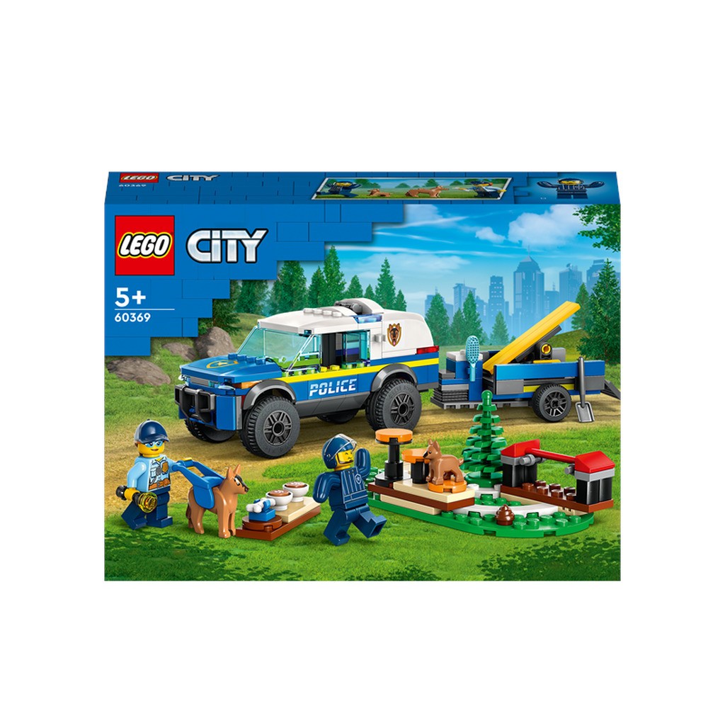 LEGO City 60369 Mobil politihundetræning