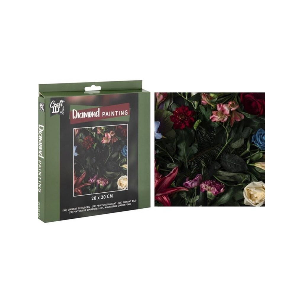 Creative Craft Group Diamond Painting 20*20cm. Blomster