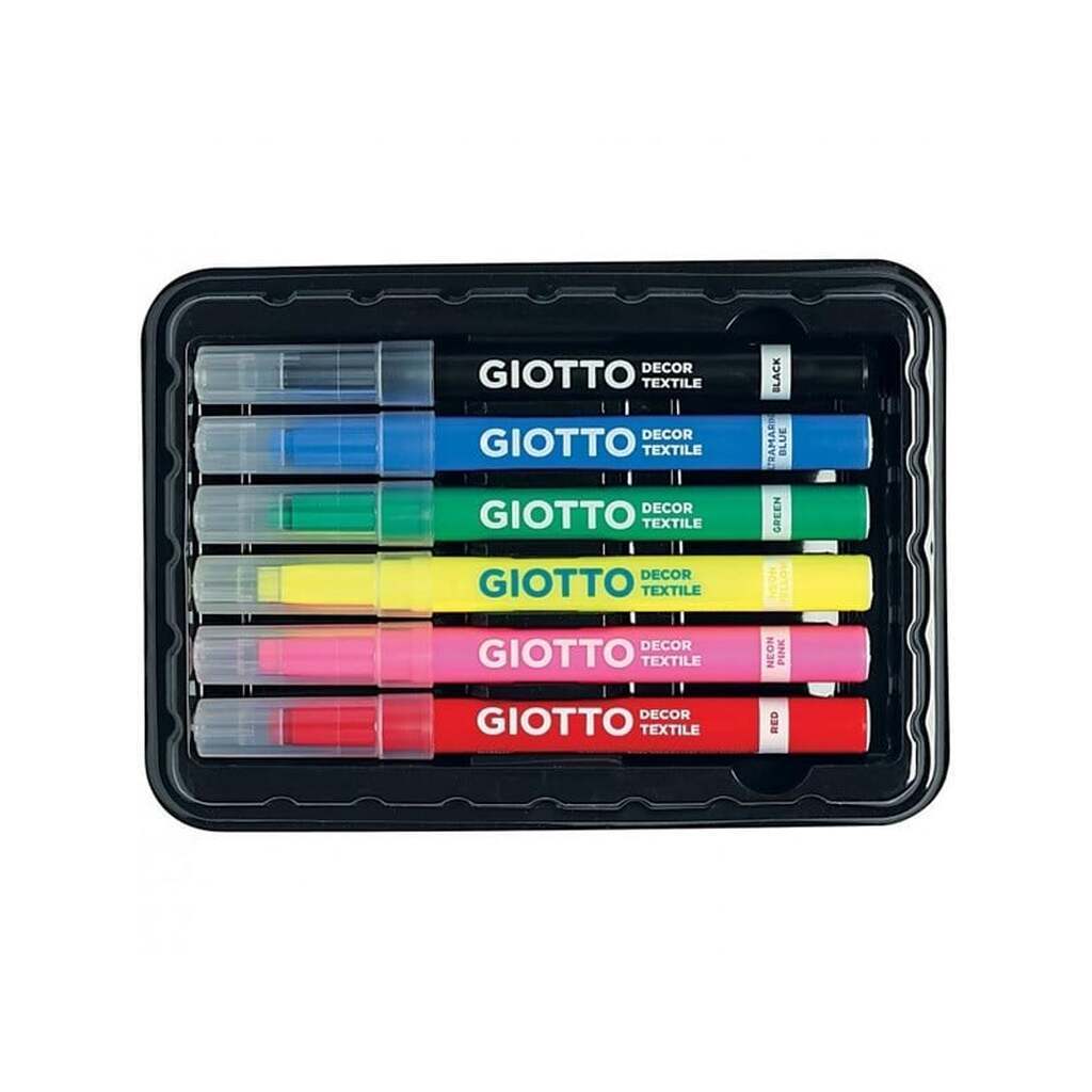 Giotto Decor Textile 6 pcs BL