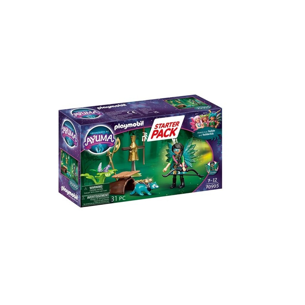 Playmobil StarterPack - Starter Pack Knight Fairy med vaskebjørn