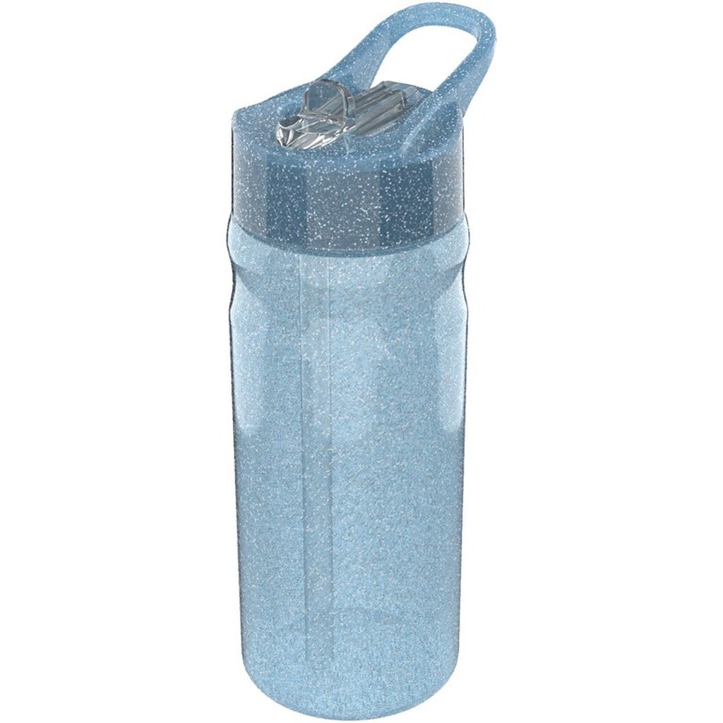 Euromic LUNCH BUDDIES Glitter water bottle BLUE 500ml