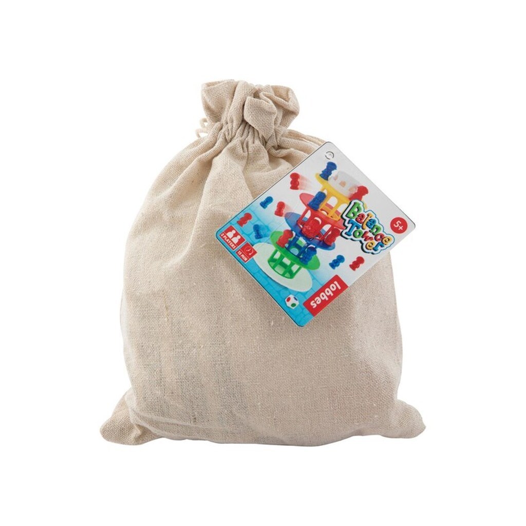 Grafix Balance Tower Game in Cotton Bag