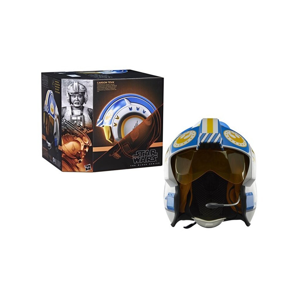 Star Wars The Black Series Electronic Helmet Carson Teva